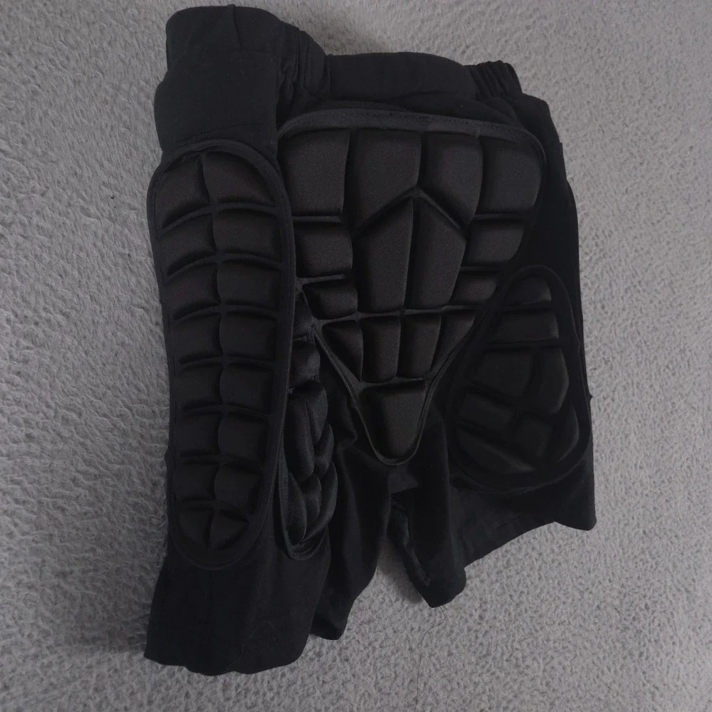 Soared Padded Shorts Boys Large Black 3D Protection Hip Thigh Butt Protective